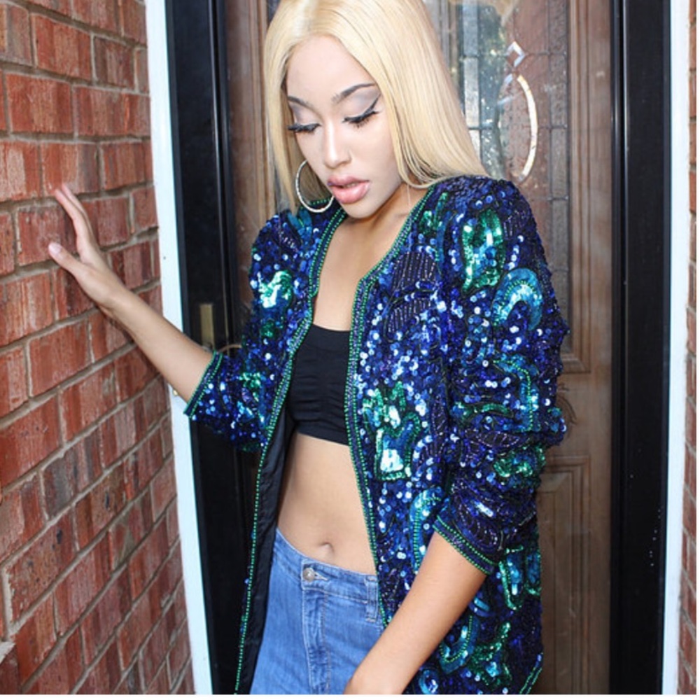 Sequin Blazer - image 8